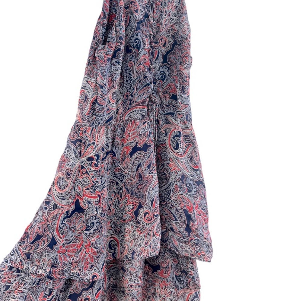 Parker Dax printed 100% silk mini dress. - Picture 5 of 8
